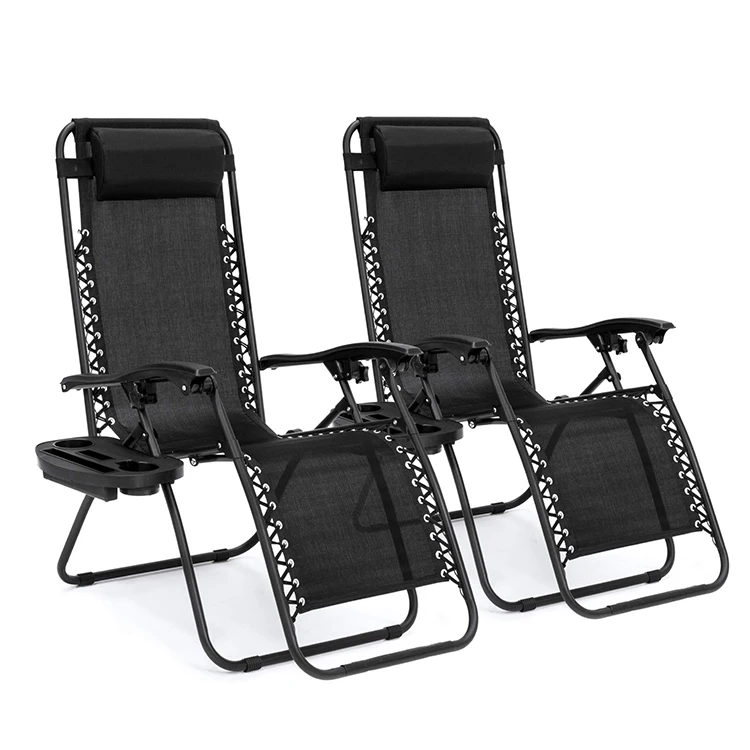 Outdoor Camping Lounge Chairs - 2026年卸売高品質屋外ポータブル大人用レイジー・サン調節可能軽量リクライニング・ラウンジ・キャンプ・ビーチ・ゼロ・グラビティチェア