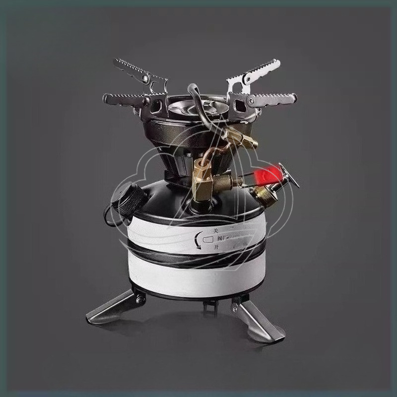 Outdoor Camping Burner - オールインワンポータブルキャンプストーブキット、多燃料バーナー、屋外ピクニック調理用