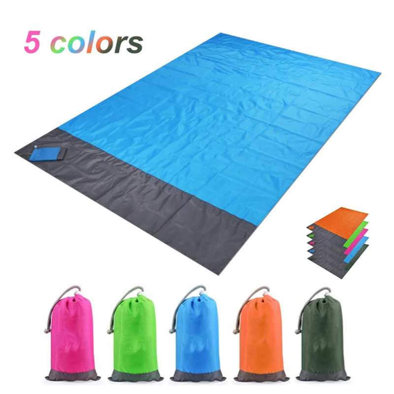 Outdoor Camping Quilt - 防水折りたたみピクニックマット軽量ポータブル屋外ブランケット砂防止ビーチマットクッションキャンプビーチパークアクティビティ用