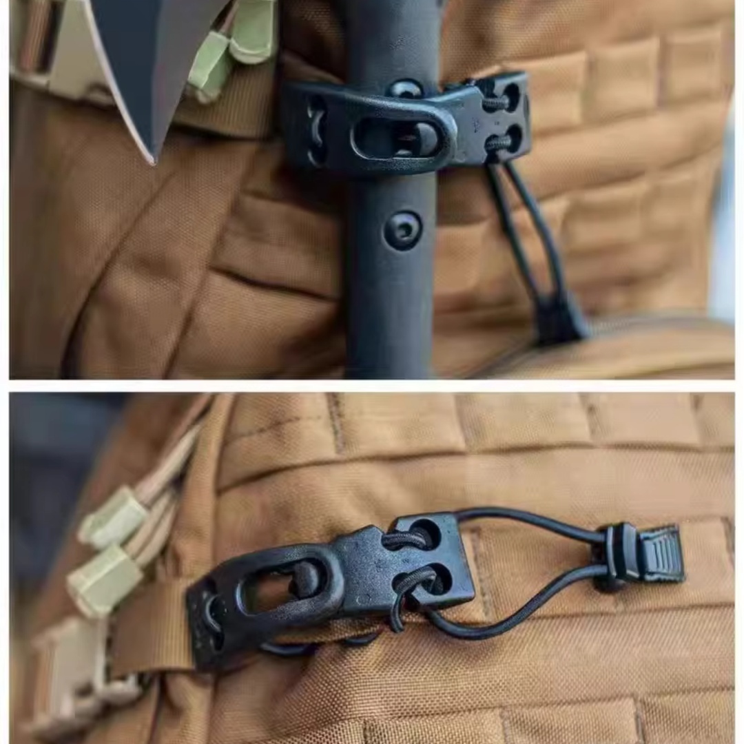 Outdoor Camping Stores - 多機能戦術ポータブルクリップアウトドアバックパックアクセサリー耐久性のあるオーガナイザーキャンプハイキング旅行用