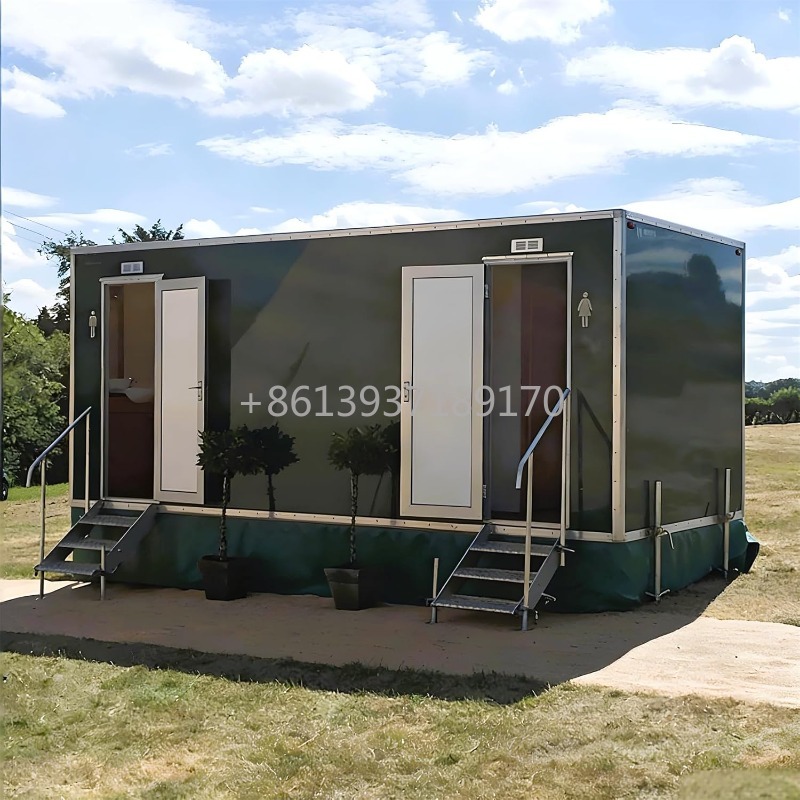 移動式トイレトレーラー（洗面台とシャワー付き）屋外キャンプ用 - Outdoor Camping Toilet のレビューと価格