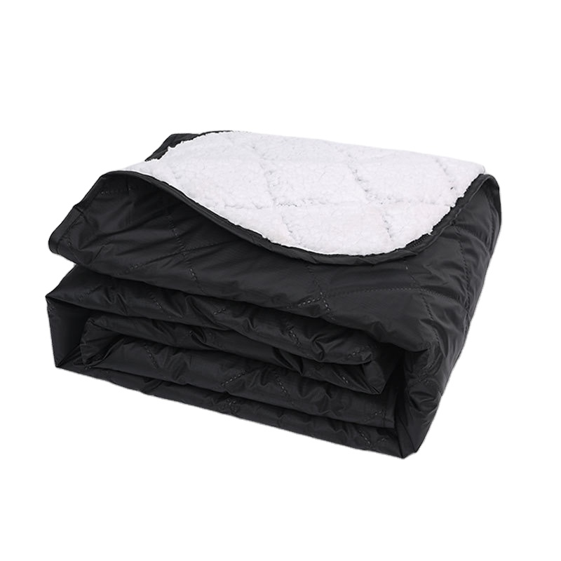 大型防水屋外ブランケット、キルティングフリース防水屋外ブラン - Outdoor Camping Quilt のレビューと価格
