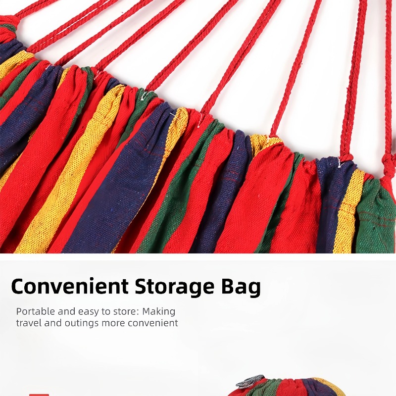 厚手のキャンバス製屋外ハンモックスイング 大人用 ポータブル - Outdoor Camping Stores のレビューと価格