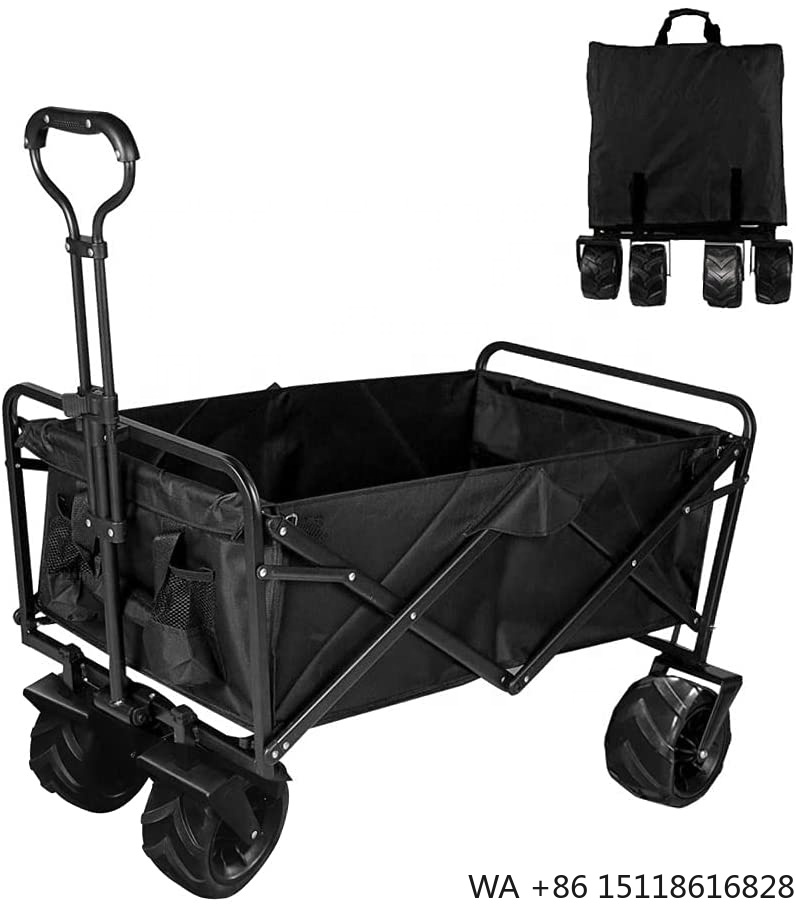 新型大容量大型ホイールブレーキ付きポータブルローリングヘビー - Camp Table Folding のレビューと価格