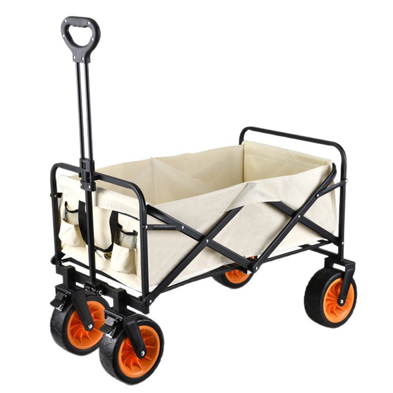 屋外キャンプ用折りたたみ式ワゴン、頑丈なユーティリティビーチ - Camp Table Folding のレビューと価格