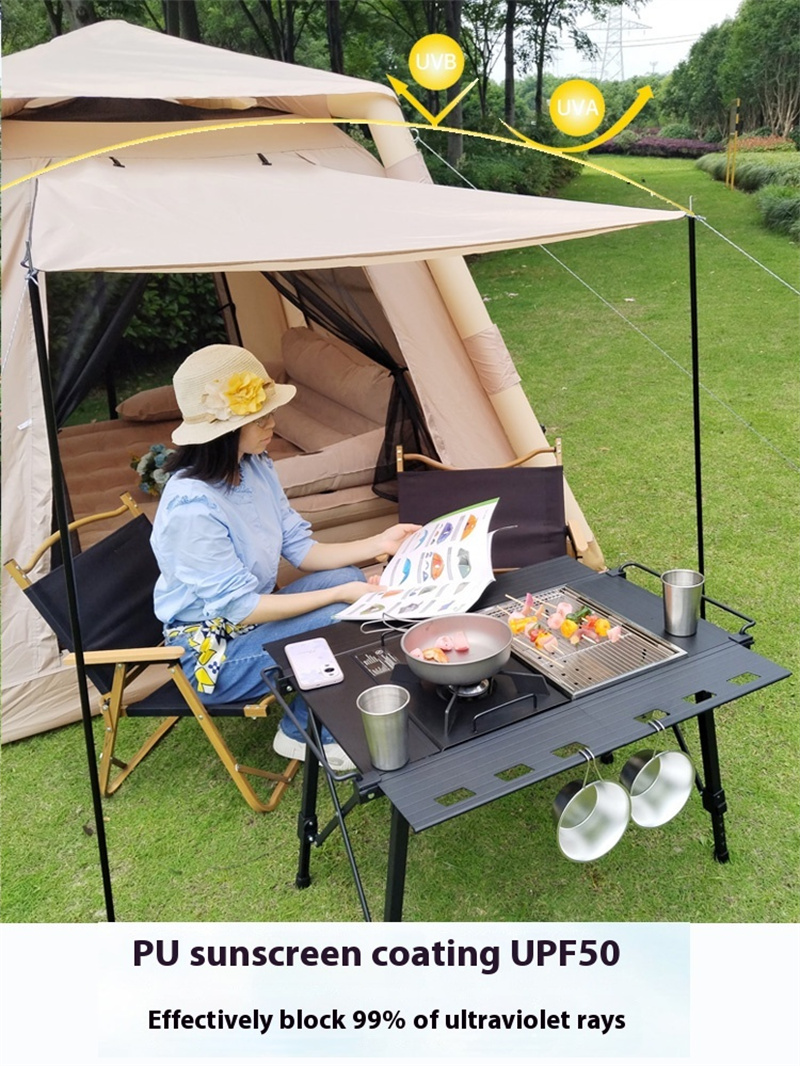 4〜5人用の大型インフレータブルキャンプエアテント,家族用ハ - Jinli Outdoor Camping のレビューと価格