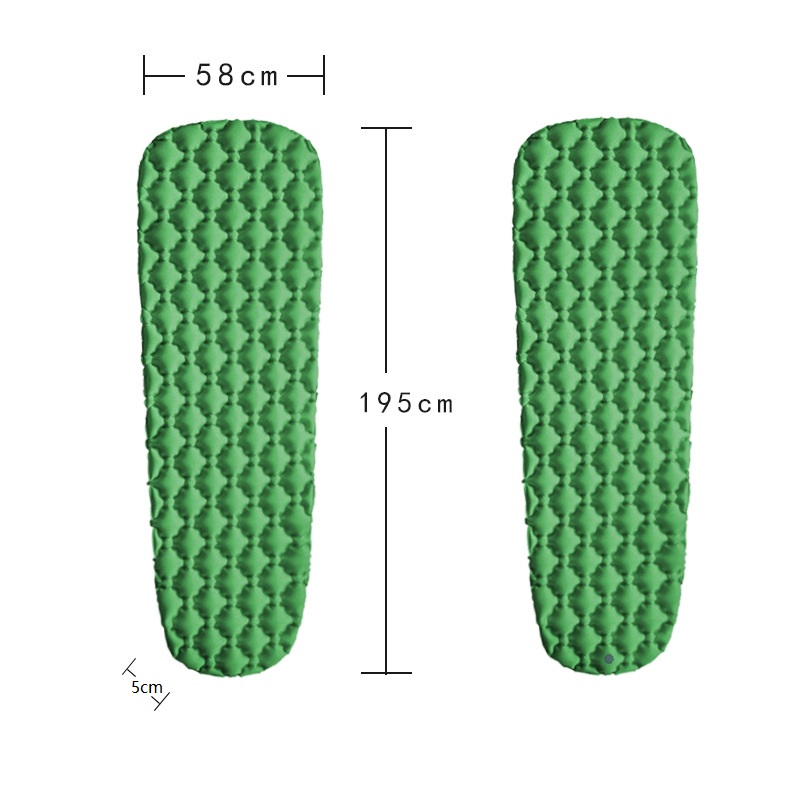1人用ミイラエアマットレス、超軽量エアマット、防湿マットレス - Outdoor Camping Quilt のレビューと価格