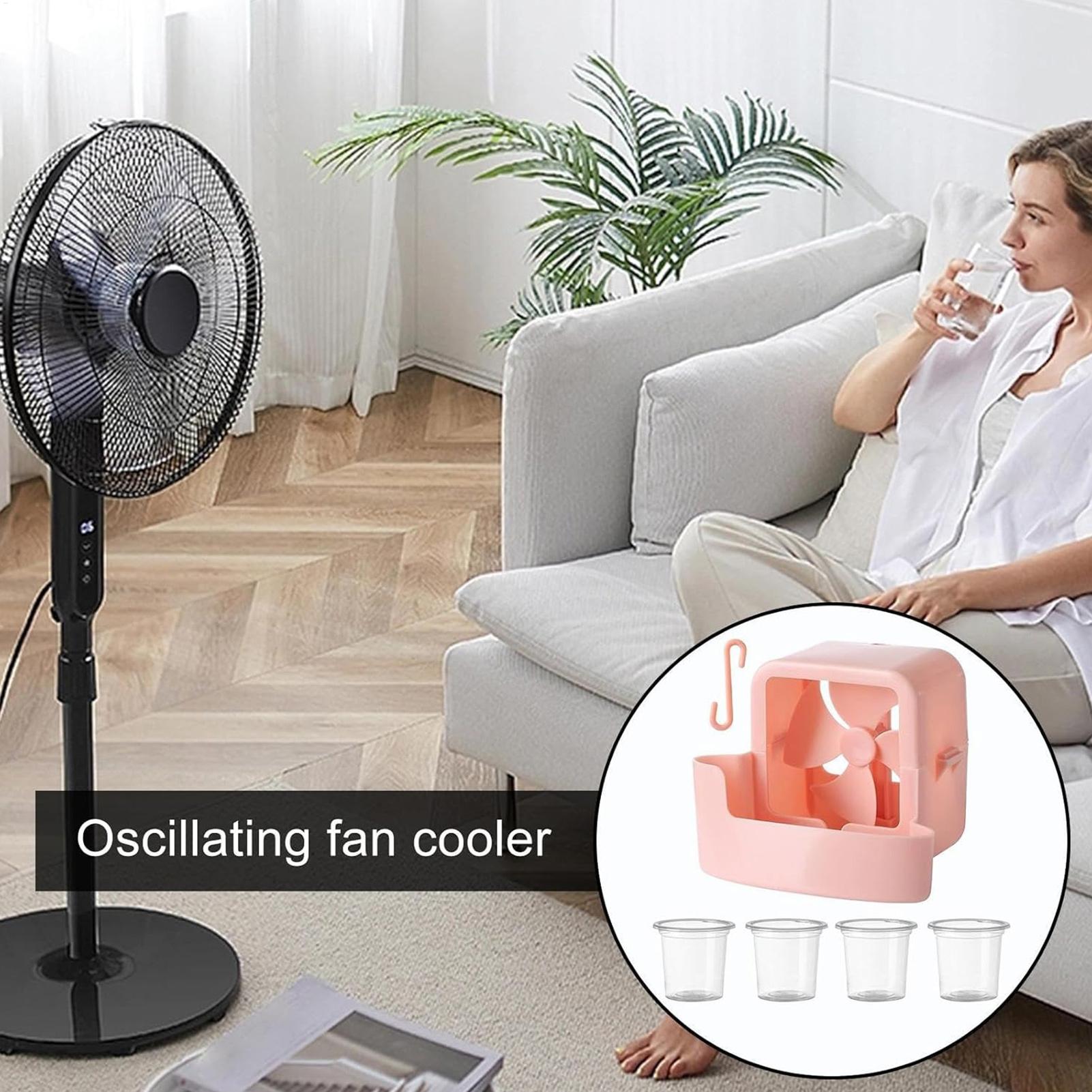 夏用ポータブルエアコン、デスククリップ式アイス冷却ファン、ア - Outdoor Camping Essentials のレビューと価格