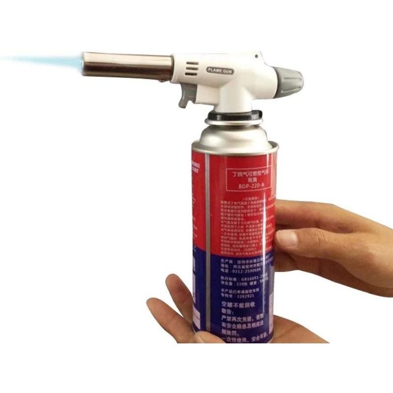 屋外溶接用の金属火炎銃,キャンプやバーベキュー用のブタンバー - Outdoor Camping Burner のレビューと価格