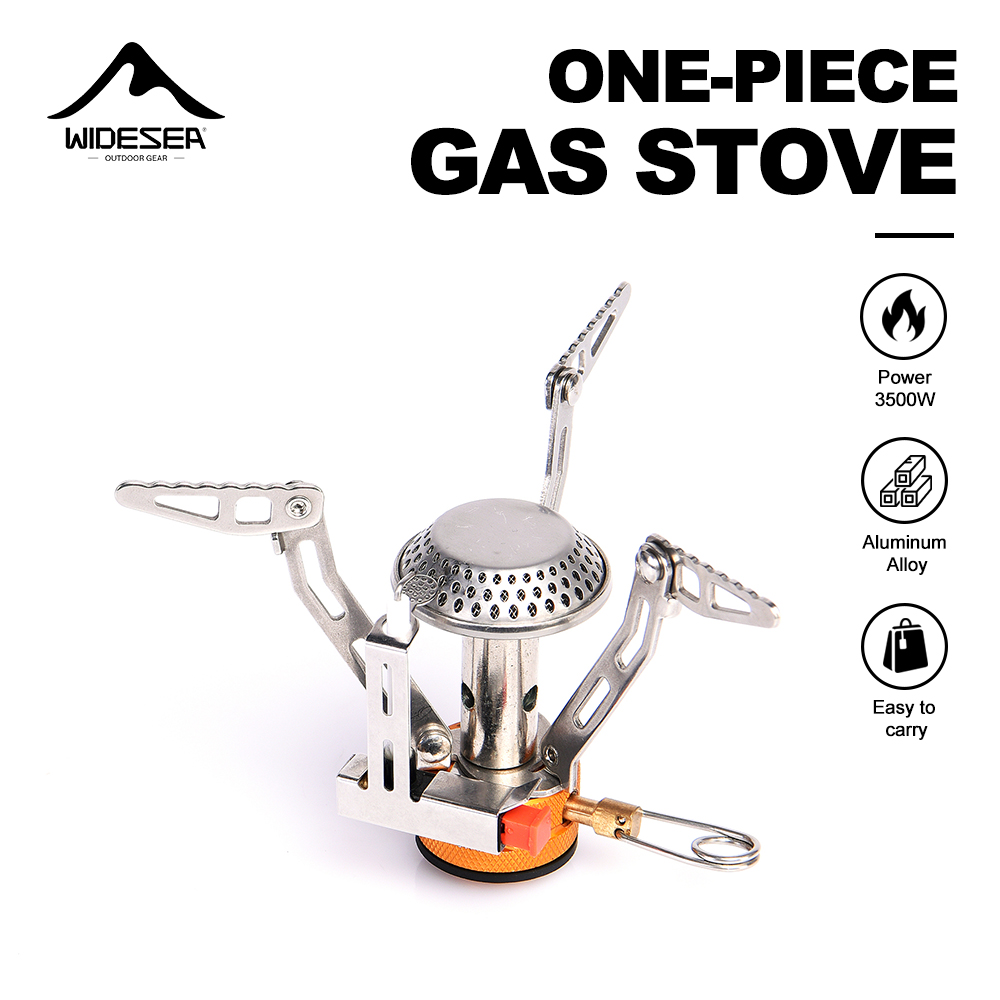 Widesea ワンピースガスストーブ 3500W アルミニ - Outdoor Camping Sink のレビューと価格