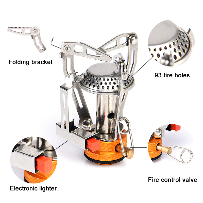 Widesea ワンピースガスストーブ 3500W アルミニ - Outdoor Camping Sink のレビューと価格