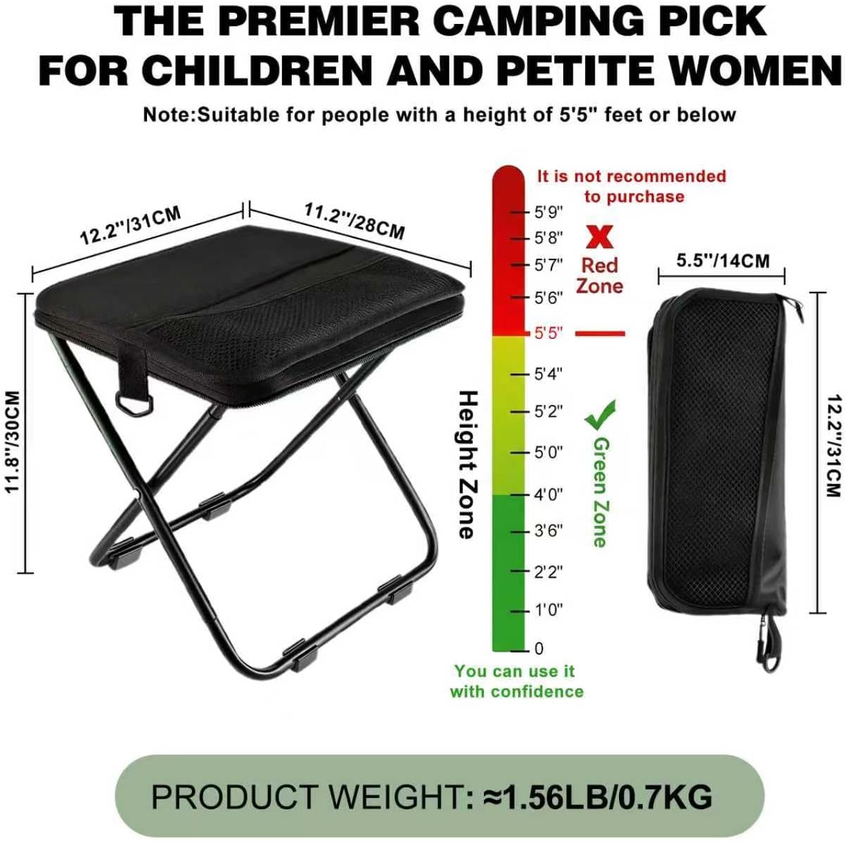 GMOX キャンプ用スツール ポータブルチェア：全地形対応折 - Outdoor Camping Sink のレビューと価格