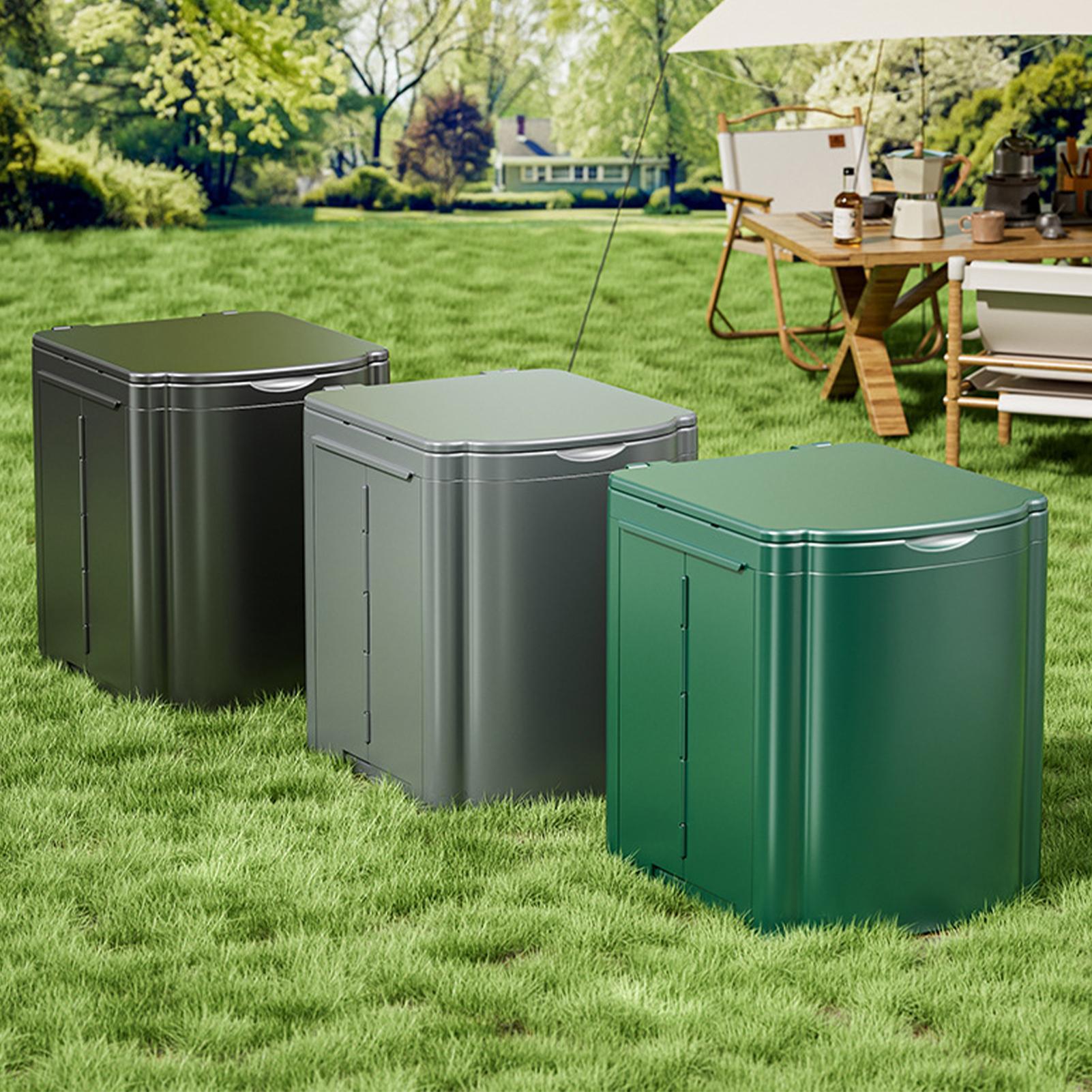 ポータブルトイレ キャンプ用 人間工学に基づいたハンドル 屋 - Outdoor Camping Toilet のレビューと価格