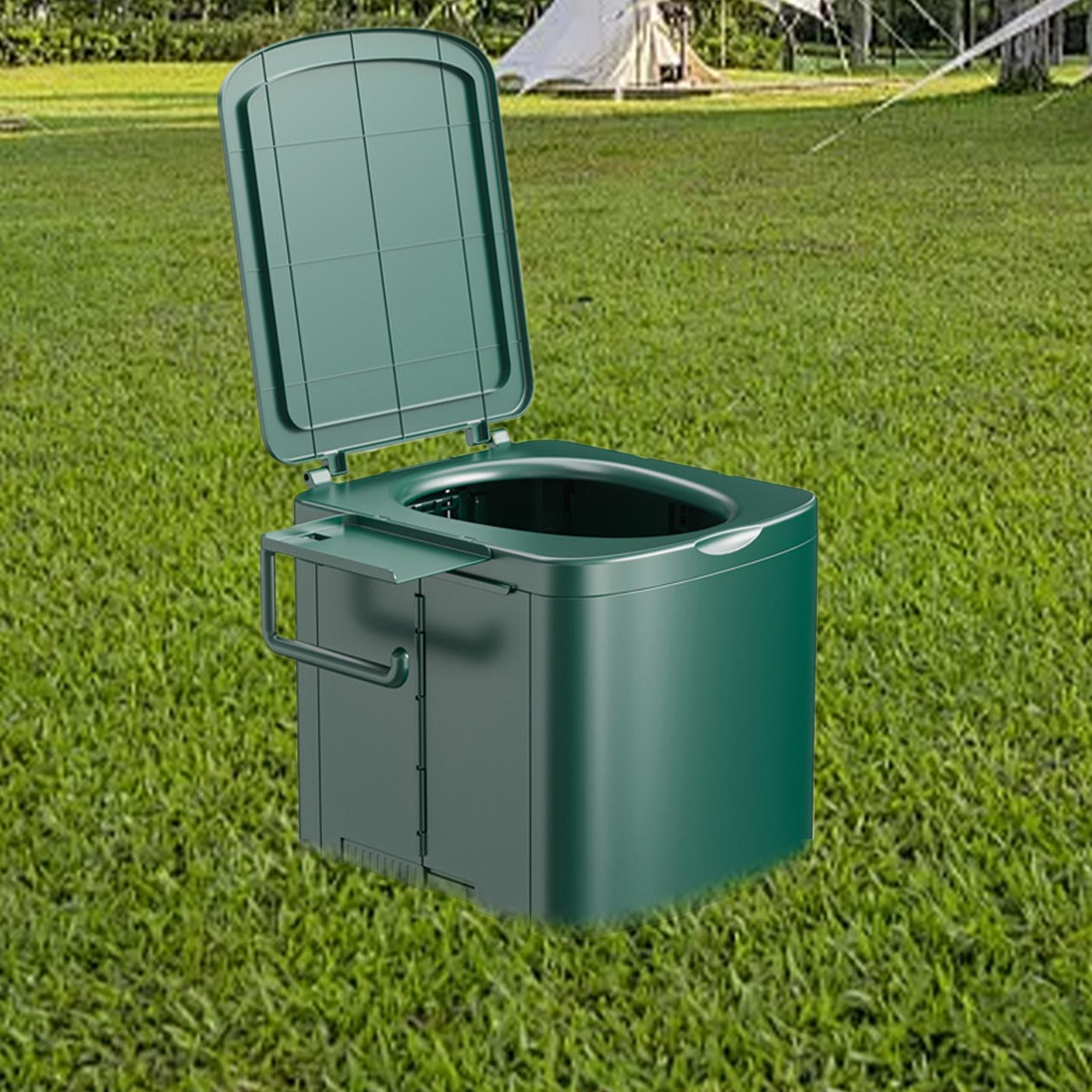 ポータブルトイレ キャンプ用 人間工学に基づいたハンドル 屋 - Outdoor Camping Toilet のレビューと価格