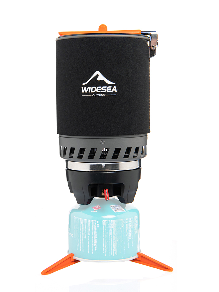 広範囲の海でのキャンプ用調理システム、熱交換器付き屋外ガスバ - Outdoor Camping Burner のレビューと価格