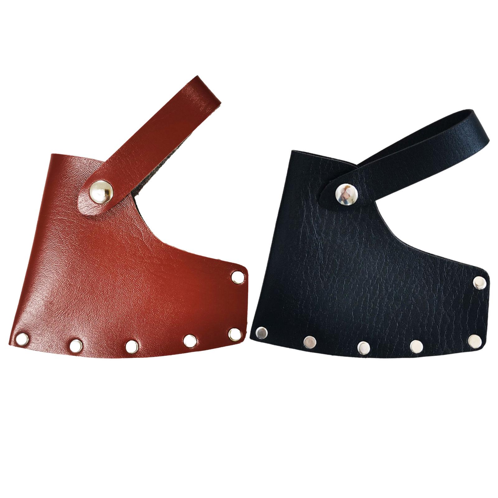 キャンプ用品 斧頭シース PUレザー製 小型斧ホルダー 保護 - Camp Axe Hatchet のレビューと価格
