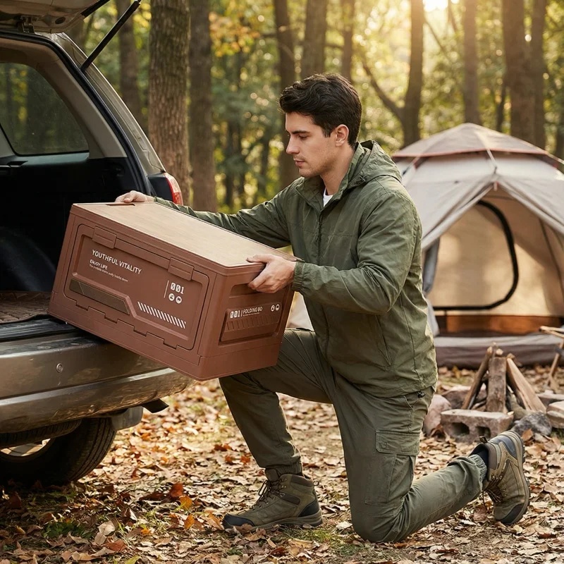 屋外収納ボックス キャンプ用折りたたみボックス キャンプオー - Outdoor Camping Stores のレビューと価格