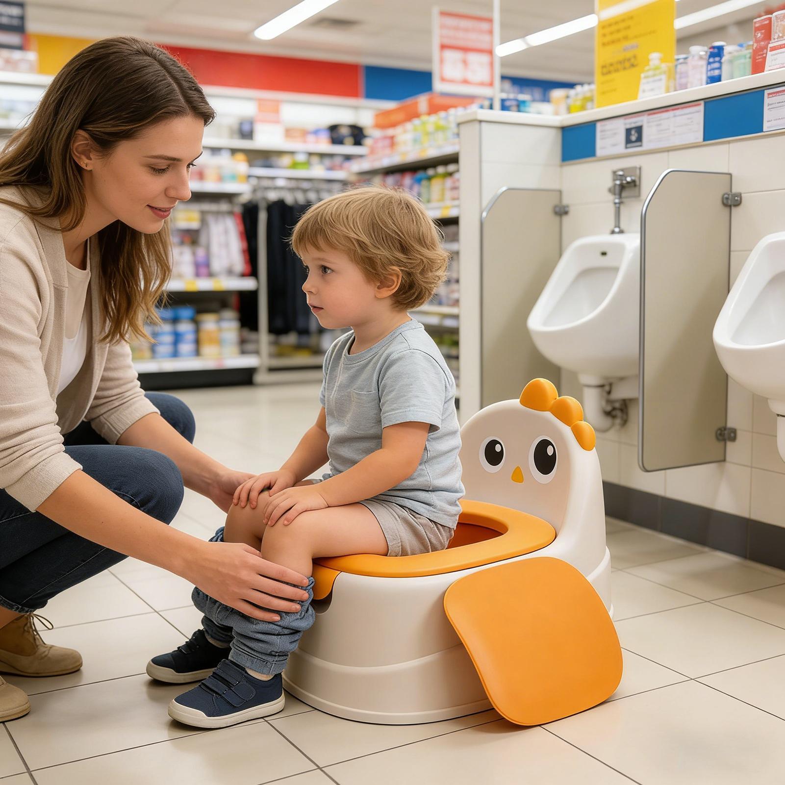 トイレトレーニング用ポータブルトイレシート 男の子 女の子用 - Outdoor Camping Toilet のレビューと価格
