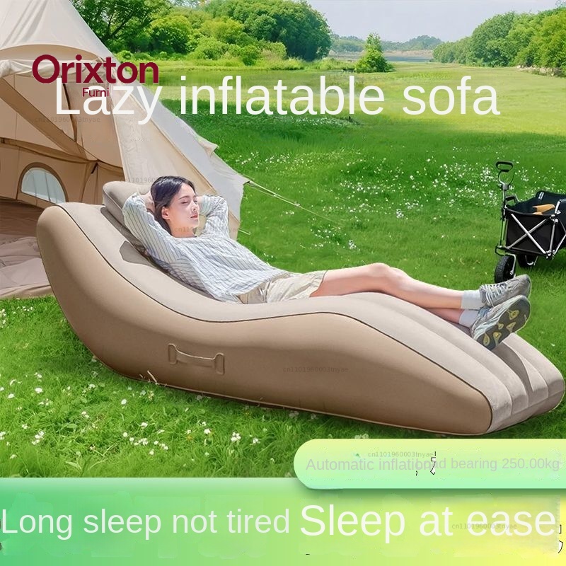 屋外用ポータブル自動膨張式ラウンジチェア - 防水キャンプ用 - Outdoor Camping Lounge Chairs のレビューと価格