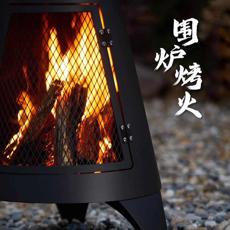 屋外ガーデン暖炉キャンプ薪ストーブミニバーナー旅行火キャンプ - Outdoor Camping Fireplace のレビューと価格