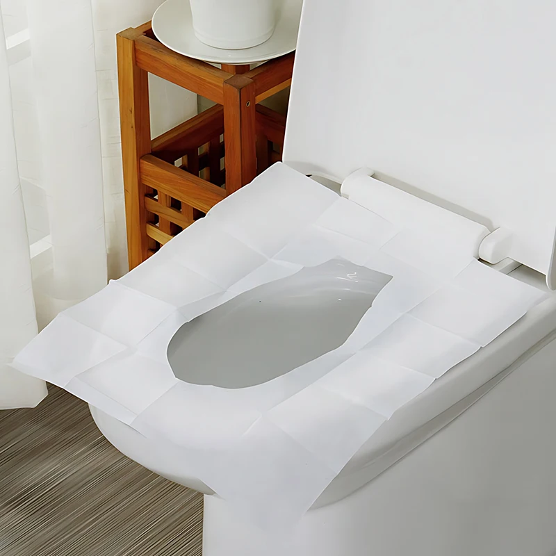 1-10枚入り使い捨て水溶性便座シートカバー携帯用旅行キャン - Outdoor Camping Toilet のレビューと価格