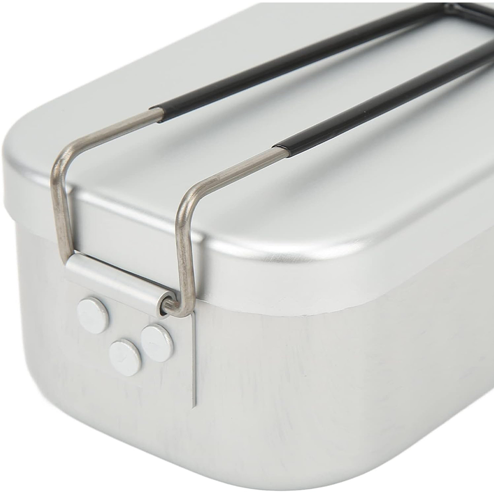 800 ミリリットルアルミ弁当箱屋外キャンプ調理器具食器折り - Outdoor Camping Essentials のレビューと価格