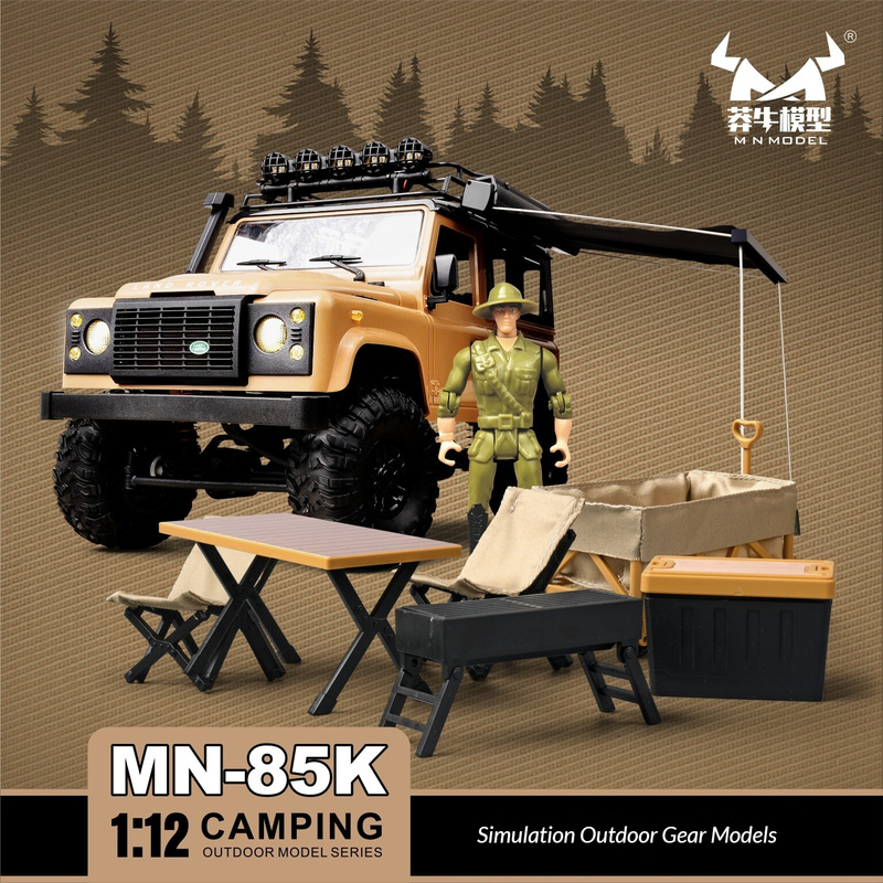 Mn モデル Mn-85k 1:12 スケールシミュレーショ - Outdoor Camping Kit のレビューと価格