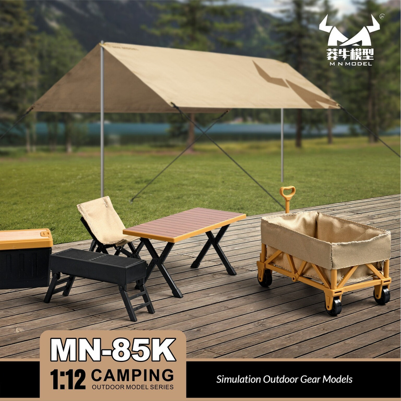 Mn モデル Mn-85k 1:12 スケールシミュレーショ - Outdoor Camping Kit のレビューと価格