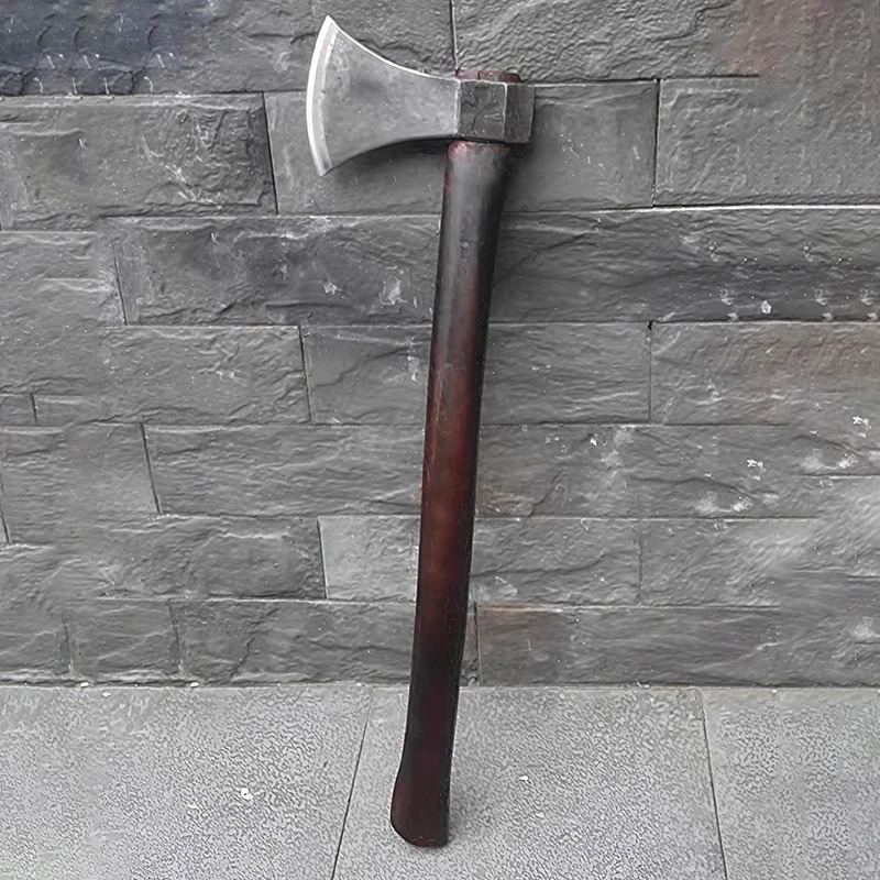 北欧トマホーク護身鍛造バイキング斧、木材切断用サバイバルアク - Camp Axe Hatchet のレビューと価格