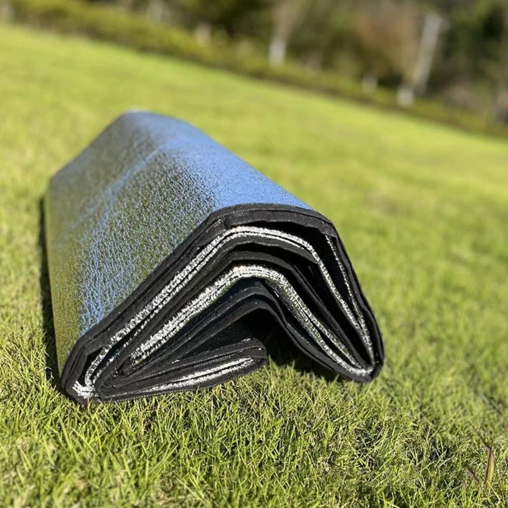 新しいサーマルキャンプマット防水超軽量断熱フォームフォイルマ - Outdoor Camping Quilt のレビューと価格