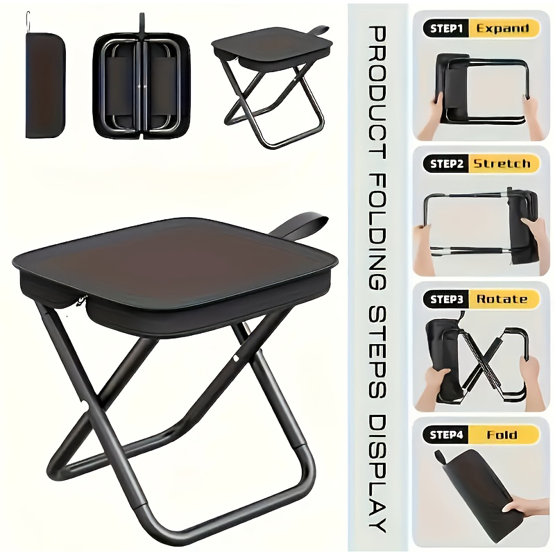    折りたたみ釣り用スツールポータブルアウトドアキャンプ - Outdoor Camping Stores のレビューと価格