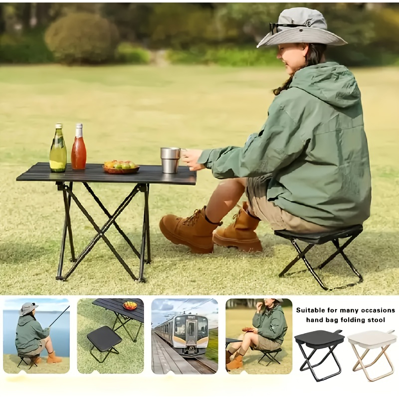   折りたたみ釣り用スツールポータブルアウトドアキャンプ - Outdoor Camping Stores のレビューと価格