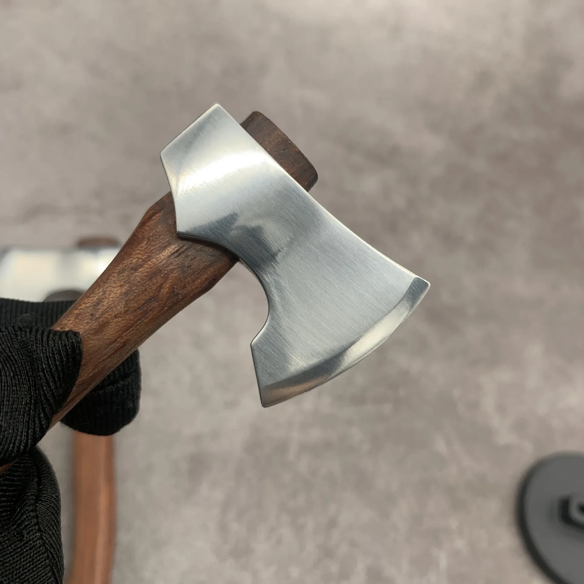 ステンレス鋼のミニかみそりのハンドル,固定刃,サバイバルツー - Camp Axe Hatchet のレビューと価格