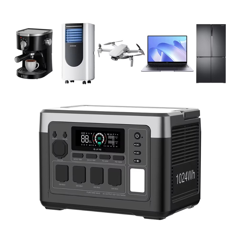 EU USA倉庫 1800W 1024Wh 静音ソーラー発電 - Outdoor Camping Usa のレビューと価格