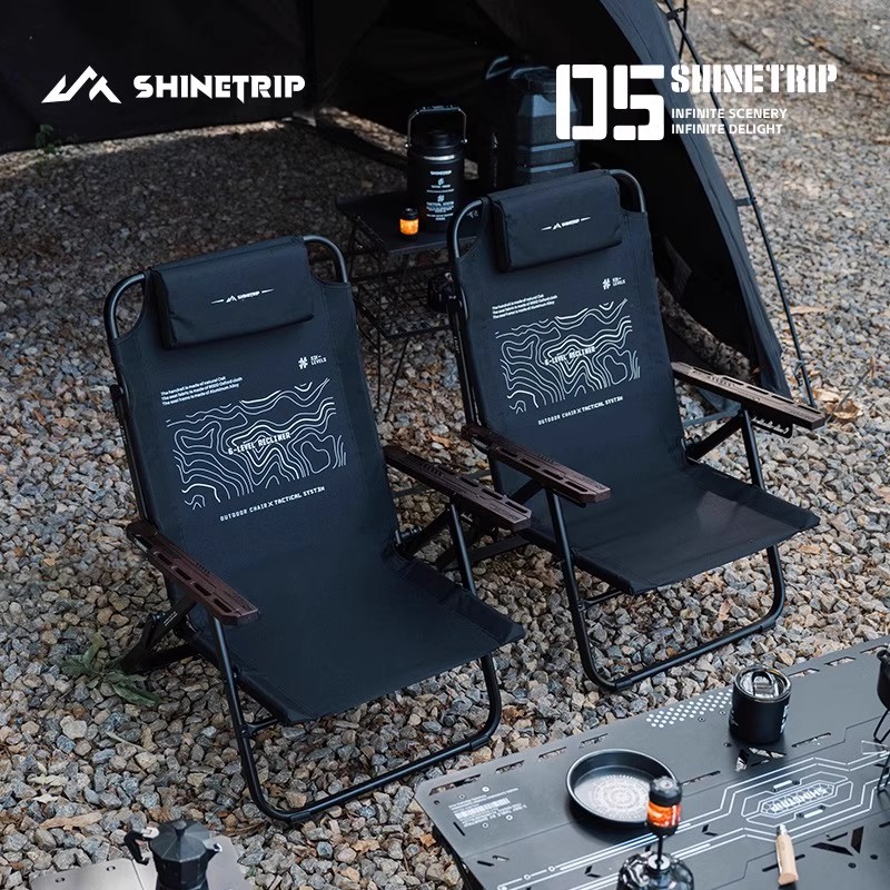 ShineTrip アウトドア折りたたみ式ラウンジチェア ポ - Outdoor Camping Lounge Chairs のレビューと価格