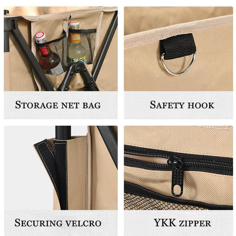 特大延長ワゴンカート、260L大容量折りたたみ式ワゴン、キャ - Camp Table Folding のレビューと価格