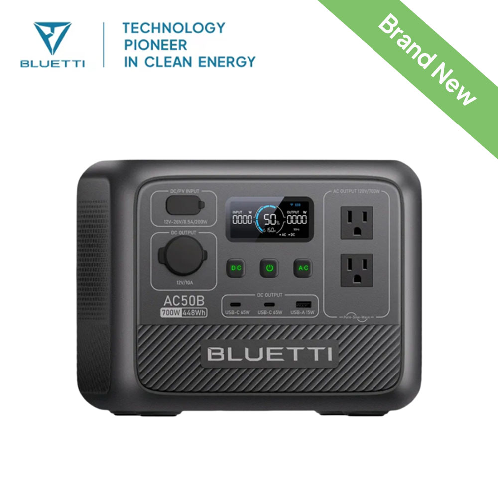 BLUETTI AC50B ポータブル電源 700W 448 - Outdoor Camping Kit のレビューと価格