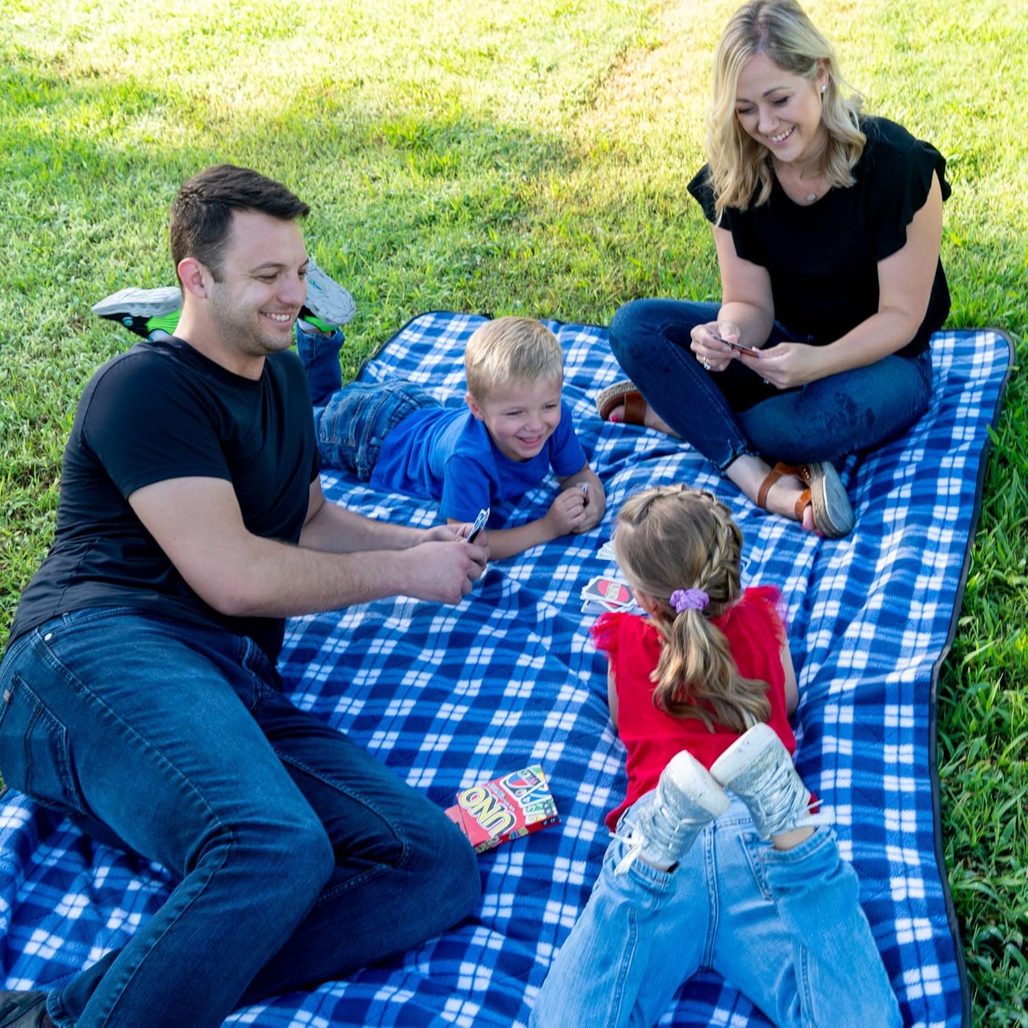 大型防水アウトドアブランケット - 超厚手プレミアムキルティ - Outdoor Camping Quilt のレビューと価格