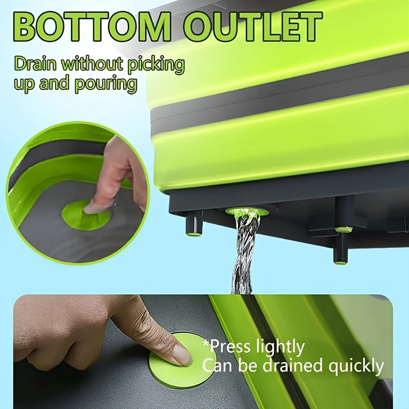 ポータブル折りたたみ式水盤、内蔵シンクとまな板収納機能付き、 - Outdoor Camping Sink のレビューと価格