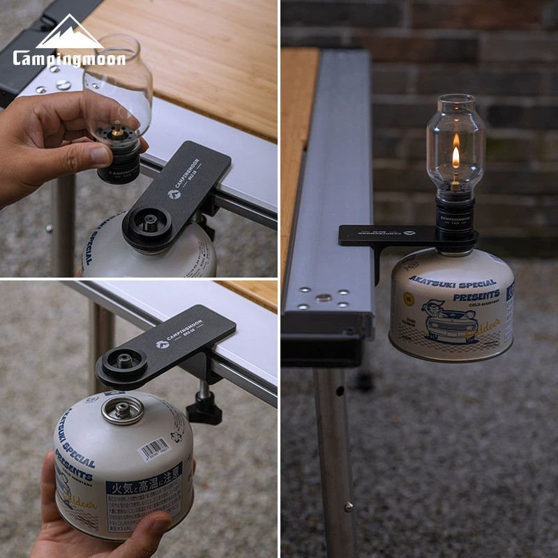 キャンプデスクトップクリップ延長アクセサリーフラットガスタン - Outdoor Camping Burner のレビューと価格