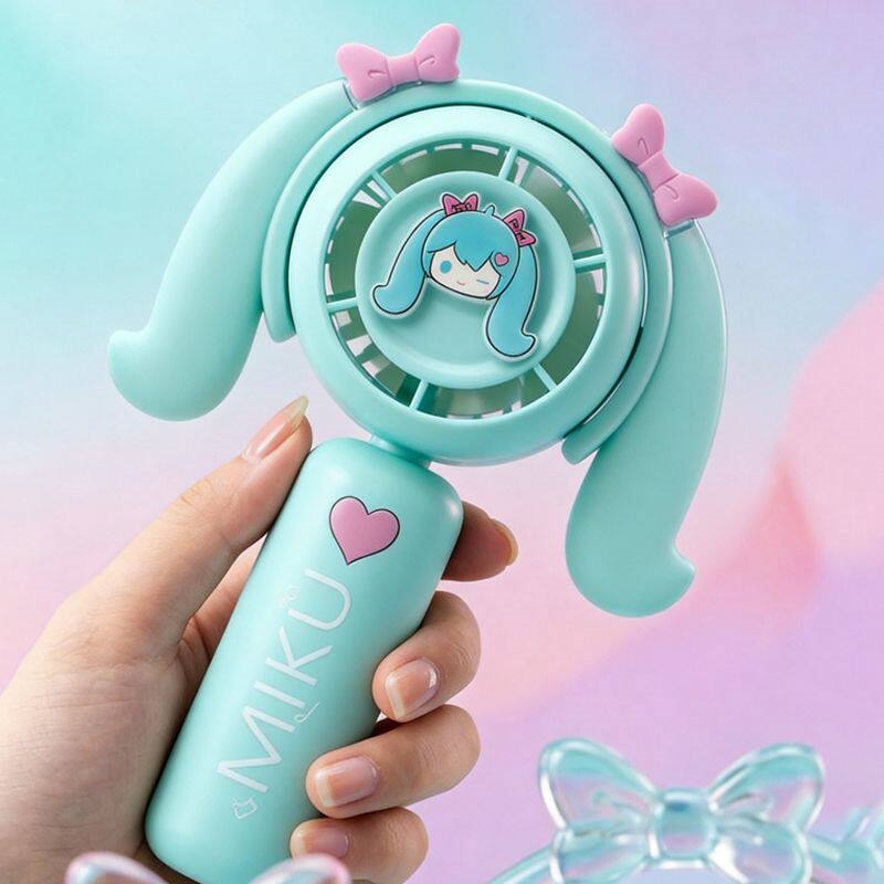 初音ミクミニハンドヘルドファン冷却ファン家庭用オフィス旅行ア - Outdoor Camping Burner のレビューと価格
