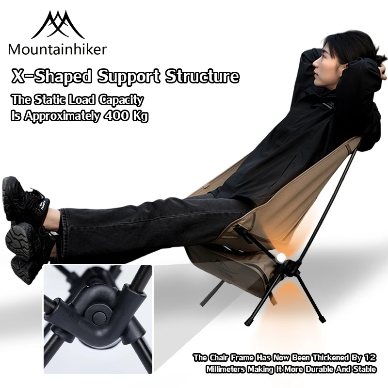 折りたたみ式超軽量ムーンチェアポータブルレイジーキャンプチェ - Outdoor Camping Lounge Chairs のレビューと価格