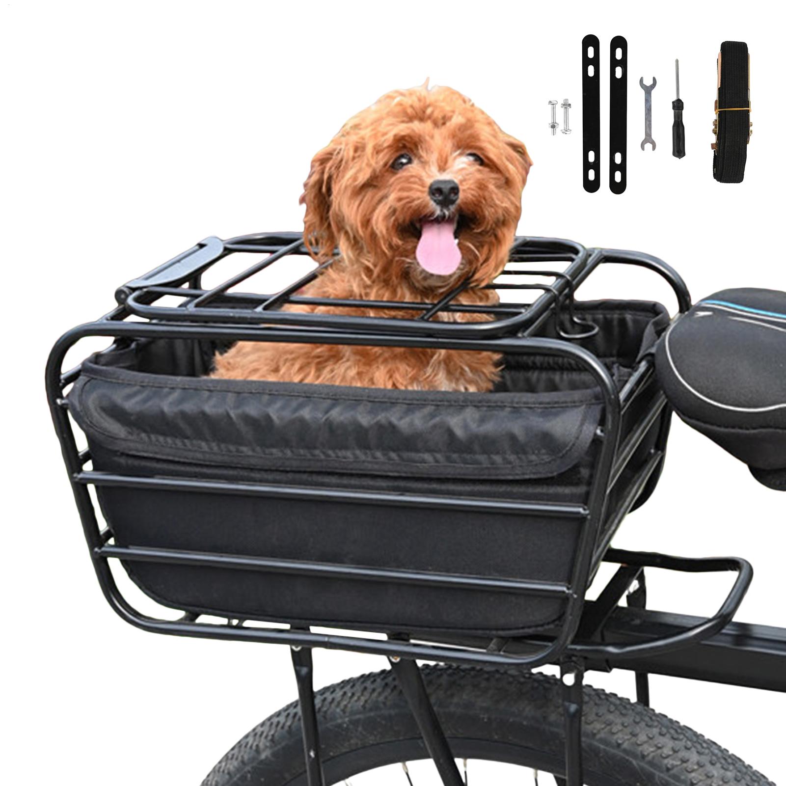 自転車リアバスケット、頑丈な自転車用リアオーガナイザー、ペッ - Outdoor Camping Stores のレビューと価格