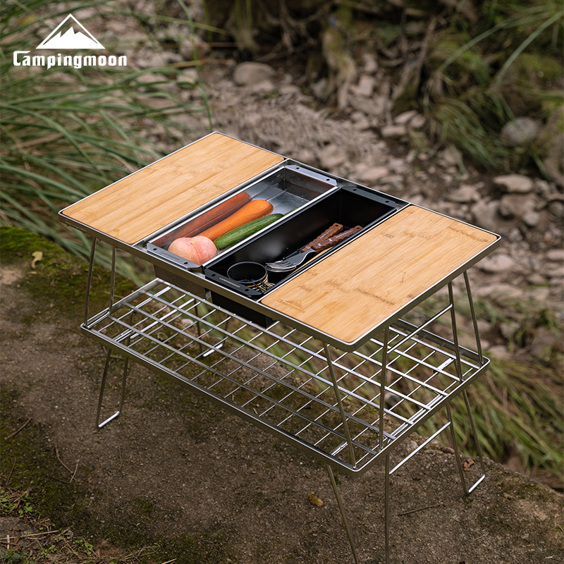 BKCK-11 304ステンレス鋼食器ボックス キャンプ用ポ - Outdoor Camping Sink のレビューと価格