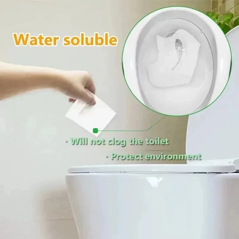 10-100枚入り使い捨て便座カバー、個別包装、旅行、飛行機 - Outdoor Camping Toilet のレビューと価格