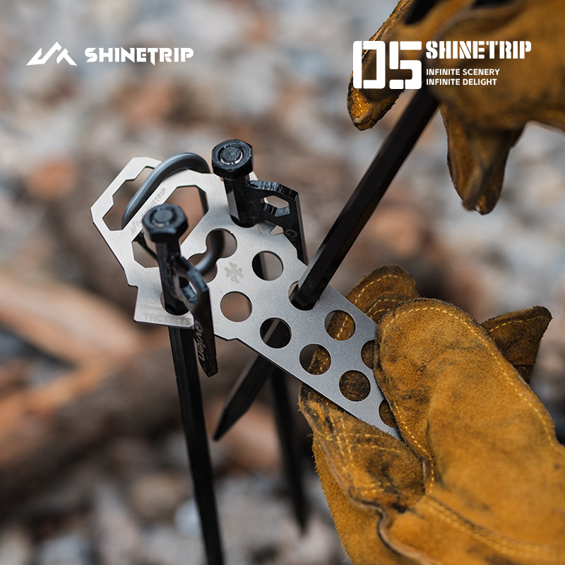 ShineTrip アウトドア グラウンドステーク収納ポーチ - Outdoor Camping Stores のレビューと価格