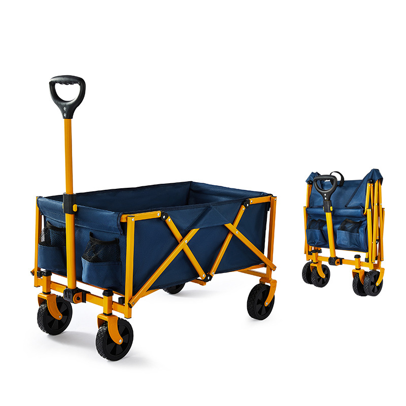 折りたたみ式ワゴン、ビーチカート大容量、頑丈な折りたたみ式ポ - Camp Table Folding のレビューと価格