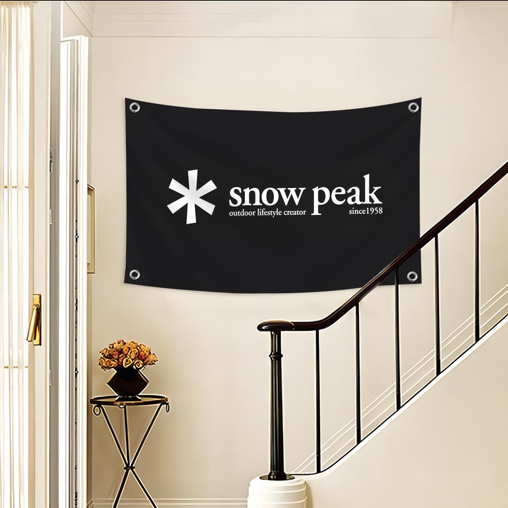 スノーピークブランドフラグフラグカスタムキャンプ屋外ガーデン - Outdoor Camping Brands のレビューと価格