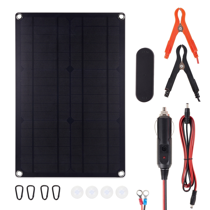 20W ソーラーパネルキット高変換率ポータブルパネル充電器高 - Outdoor Camping Kit のレビューと価格