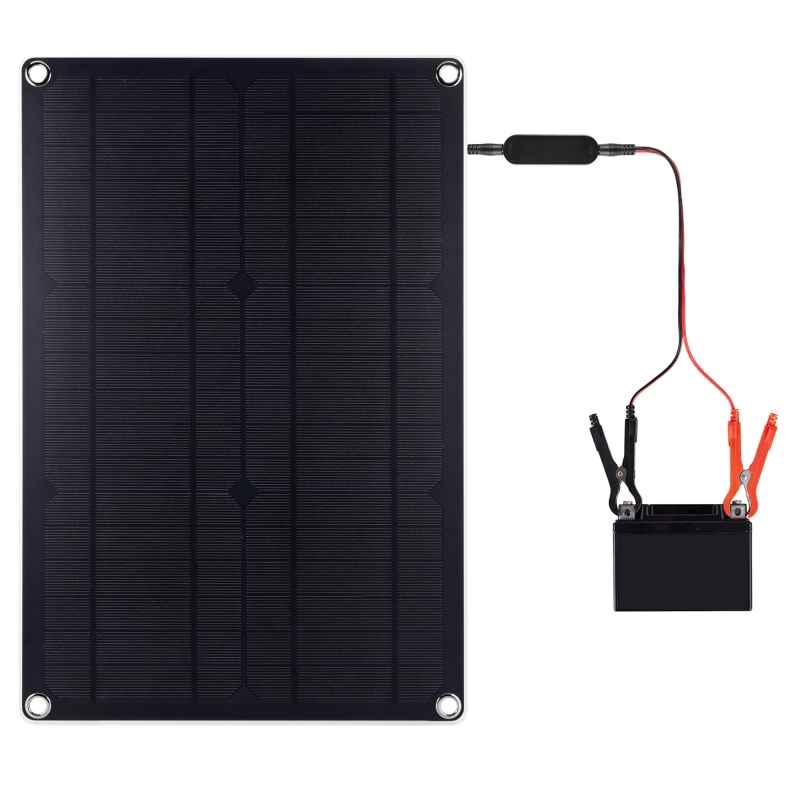 20W ソーラーパネルキット高変換率ポータブルパネル充電器高 - Outdoor Camping Kit のレビューと価格